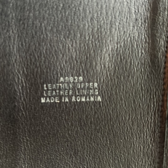 J. Crew black leather tall boots with zipper, size 6.5 - Picture 9 of 13